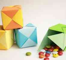 Un cadou din hârtie pentru mama: origami