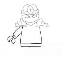 Detalii despre cum să desenezi un ninja