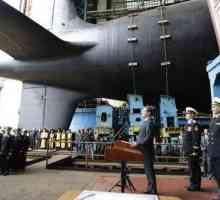 Submarinul "Severodvinsk". Submarin nuclear nuclear multifuncțional