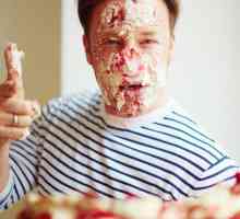 Cook Jamie Oliver. James păzind mâncarea gustoasă și sănătoasă