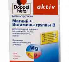 Medicamentul "Doppelgerz" (magneziu și vitamine din grupa B): descriere, compoziție,…