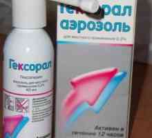 Medicamentul "Geksoral" (aerosol). Instrucțiuni de utilizare