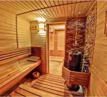 Designul saunei este de 4 la 6 din lemn. Proiecte de saune 4 până la 6 cu mansardă