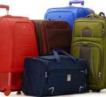 Dimensiunea valizei: pe roți și pentru bagajele de mână