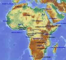 Relieful Africii și al mineralelor. Formele din Africa
