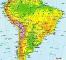 Relieful și mineralele din America de Sud. Studiul continentului