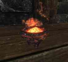 Resursă de sare de foc în `Skyrim`
