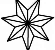 Steaua cu șapte puncte: sensul. Cum de a desena o stea de șapte ori? Șapte stele cu hârtie