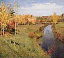 Capodopere de pictura rusa: Levitan, Toamna de Aur. Descrierea picturii