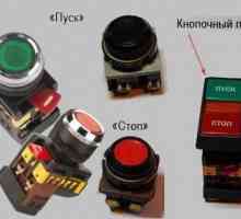 Circuitul de conectare a servomotorului magnetic prin intermediul butonului cu buton de apăsare în…