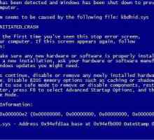 Ecranul albastru al morții: ce să facem? Windows 7. Codul de eroare. Sfaturi pentru computer