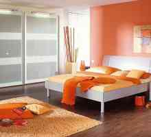 Combinație de portocaliu cu alte culori: idei interioare