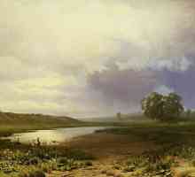 Compoziție pe pictură "Lunca umedă" de F. Vasiliev