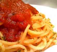 Sos de spaghete din roșii: diferite opțiuni de gătit