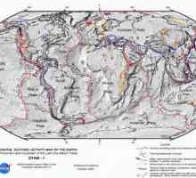 Mid-ocean creste. Structura tectonică a crestei mediane