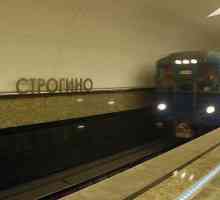 Stația de metrou "Strogino". Districtul Strogino