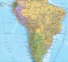 Țări și zona Americii de Sud. Resursele turistice ale continentului