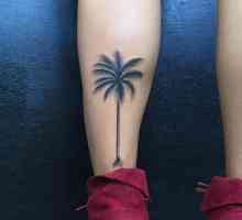 Tatuaj "Palma" pe jos: valoare și variante de desene