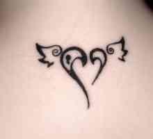 Tatto `inima` - dragoste și ură