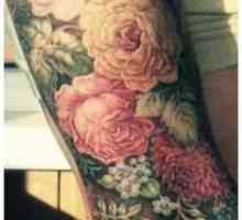 Tattoo `floare`: sensul. Ce tatuaj cu o floare este potrivit pentru o fată?