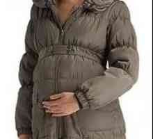 Jachetă caldă și sigură în jos pentru femeile însărcinate
