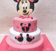 Minnie-Mouse tort: ​​sfaturi pentru a face figurine mastice și decorative