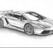 O lecție pentru începători: cum să desenezi "Lamborghini"