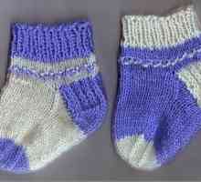 Lecții de lucru de mătase pentru mamele tinere: cum să tricot șosete pentru nou-născuți cu ace de…