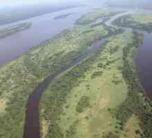 În ce direcție curge râul Congo? Modul și descrierea ei