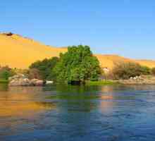 În ce direcție este râul Nil? Descrierea râului