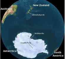 În ce emisferă se află Antarctica - tărâmul gheții?