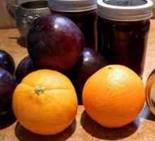 Gem de prune cu portocale - simplu și gustos