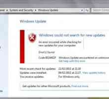 Windows 7: Eroare la actualizare. Cum să scapi de ea