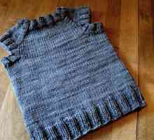 Vesta pentru băiat cu ace de tricotat. Descrierea și recomandările.