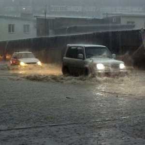 Anapa. Inundații și ploi tropicale