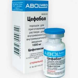 Antibiotice `Cefabol`: instrucțiuni de utilizare