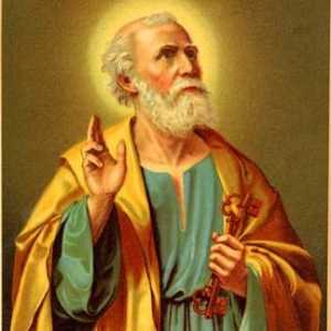 Apostolul Petru este păzitorul cheilor paradisului. Viața apostolului Petru