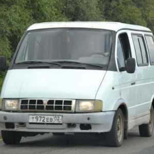 GAZ-22171 vehicul: specificații