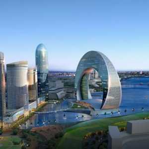 Baku - capitala Azerbaidjanului și cel mai mare oraș al Transcaucaziei