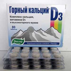 Bioadditiv `Calcium de munte D3` cu mumie: recenzii de la utilizatori