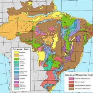 Brazilia: mineralele și caracteristicile reliefului