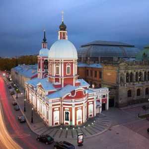 Ce poate surprinde biserica Panteleimonovskaya din Sankt-Petersburg