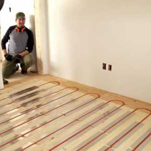 Apoi, pentru a încălzi podeaua într-o casă din lemn: materiale și metode
