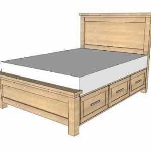 Pat de pat din lemn: puteți face de unul singur?