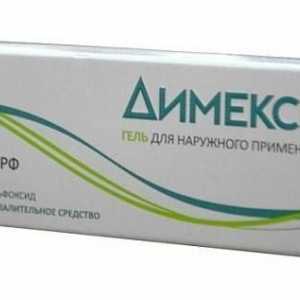 `Dimexid` (gel): indicații de utilizare, instrucțiuni, analogi, recenzii