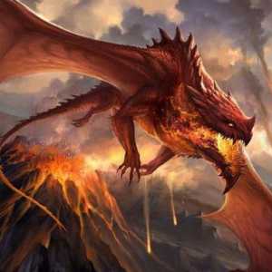 Dragonii roșii: descriere, legende