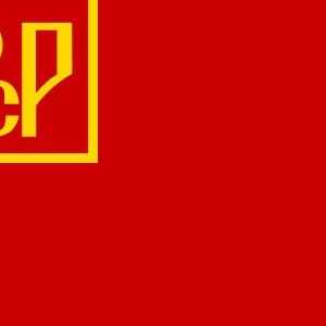 Флаг и герб РСФСР. Как расшифровывается РСФСР?