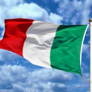Steagul Italiei. Culorile drapelului național al Italiei