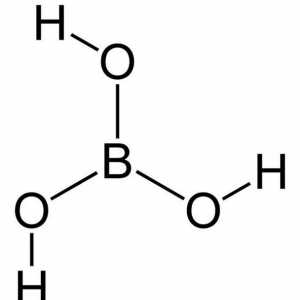 Formula acidului boric în chimie