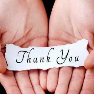Expresii de recunoștință: să spun mulțumesc este foarte simplu!